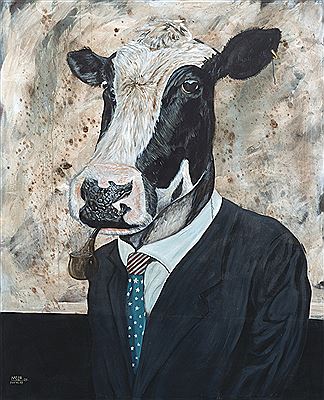 THE PORTRAIT OF COW