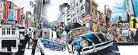 Sample artwork by Anisa Abdullah (Born 1985), known for painting - View similar artists and auction records