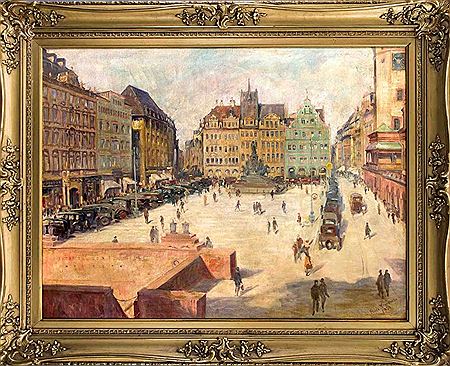 Sample artwork by Erich Gruner (Born 1881), known for painting - View similar artists and auction records