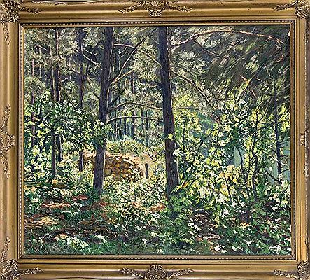 "Juni-Sonne im Grünen", um 1920