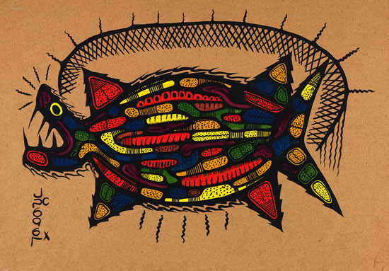 Fish Caught on Net