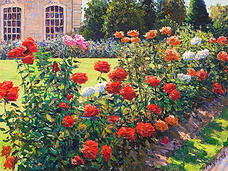 Rodan's Flower Garden by Ron Hedrick - Auction record, sale price, and art valuation. Compare with similar artists and explore comparable artworks.