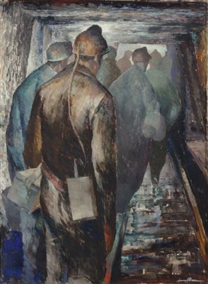Coal Miners in the Tunnel