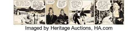 Noel Sickles Scorchy Smith Daily Comic Strip Original Art dated 10-19-35 (AP Newsfeatures, 1935) by Noel Douglas Sickles - Auction record, sale price, and art valuation. Compare with similar artists and explore comparable artworks.