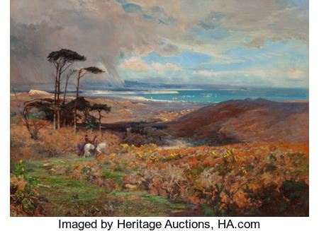 The Danes Landing in Dorset by Arthur Meade - Auction record, sale price, and art valuation. Compare with similar artists and explore comparable artworks.