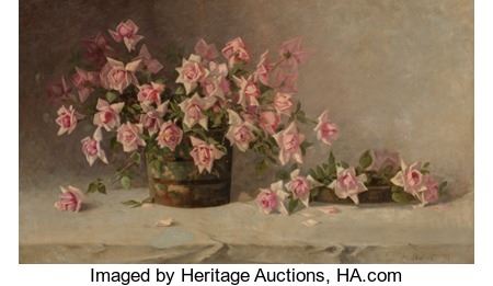 Still life with Pink Roses