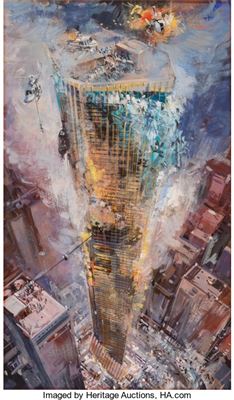 The Towering Inferno, movie concept art