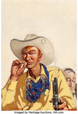 Red Rio Ranchers, Frontier Stories magazine cover