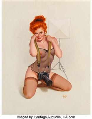 Redhead with a Long Lens