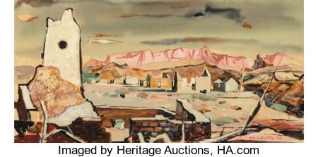 Terilingua by Edward Schiwetz - Auction record, sale price, and art valuation. Compare with similar artists and explore comparable artworks.