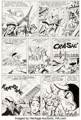 Joe Sinnott Journey Into Mystery #94 Story Page 10 Thor and Loki Original Art (Marvel, 1963) by Joe Sinnott - Auction record, sale price, and art valuation. Compare with similar artists and explore comparable artworks.