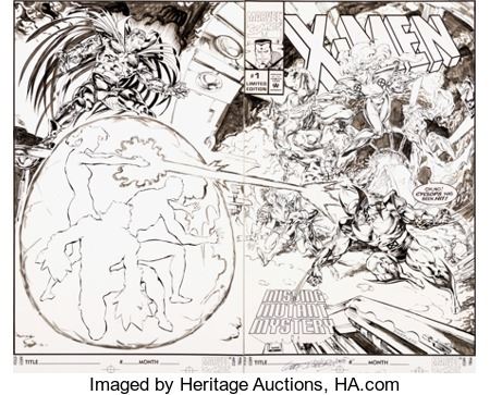 Geof Isherwood X-Men: The Coming of Triplikill #1 Cover Original Art (Marvel, 1994) by Geof Isherwood - Auction record, sale price, and art valuation. Compare with similar artists and explore comparable artworks.