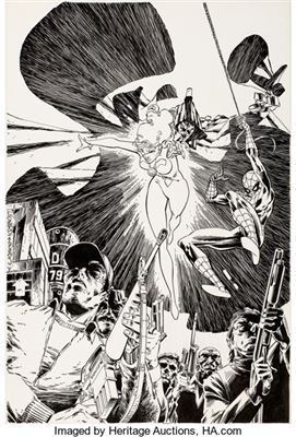 Rick Leonardi and Terry Austin Cloak and Dagger #3 Cover Original Art (Marvel, 1985) by Rick Leonardi - Auction record, sale price, and art valuation. Compare with similar artists and explore comparable artworks.