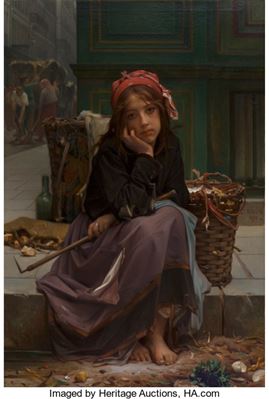 The young rag seller