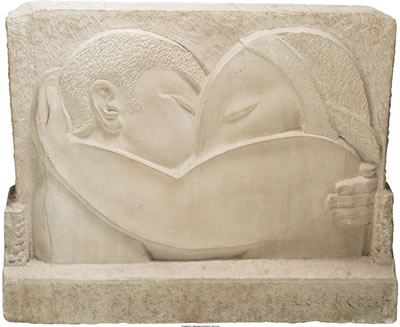 Lovers in Embrace