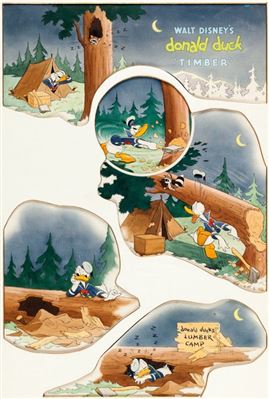 Timber Good Housekeeping Illustration by Hank Porter (Walt Disney, 1941)