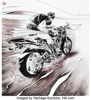 Paul Pope Batman: Year 100 #3 Front and Back Cover Original Art Group of 2 (DC, 2006) by Paul Pope - Auction record, sale price, and art valuation. Compare with similar artists and explore comparable artworks.