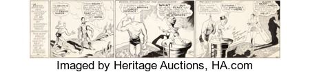 Dick Calkins Buck Rogers #863 Daily Comic Strip Original Art (John F. Dille Co., 1936)