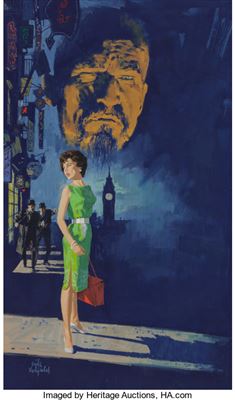 Return of Dr. Fu-Manchu, paperback cover, 1961