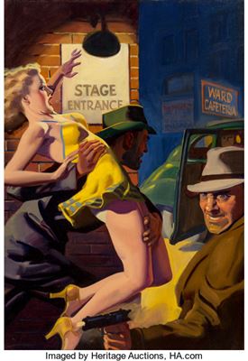 Undercover Man, Private Detective magazine cover, April 1942