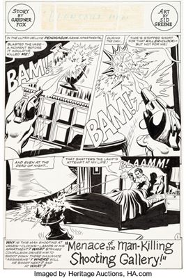 Sid Greene Detective Comics #378 Elongated Man Complete 9-Page Story Original Art (DC, 1968)
