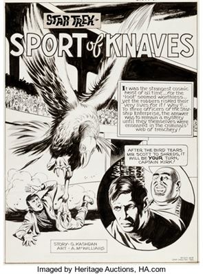 Al McWilliams Star Trek #54 Partial Story Original Art Group of 20 (Gold Key 1978) by Al McWilliams - Auction record, sale price, and art valuation. Compare with similar artists and explore comparable artworks.
