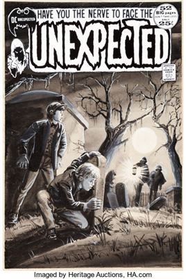 Jack Sparling The Unexpected #133 Cover Original Art (DC Comics, 1972)