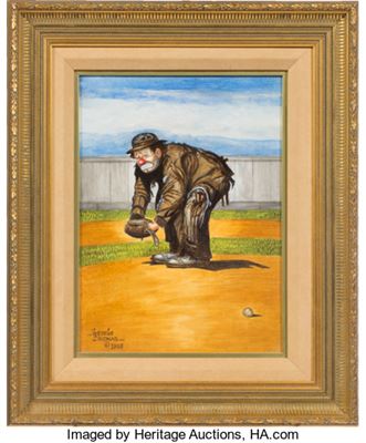 1993 Emmett Kelly Painting