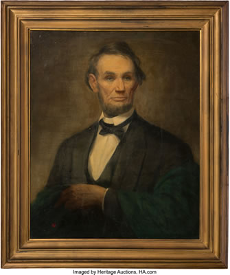 Abraham Lincoln: Life-size Portrait by Penrhyn Stanlaws - Auction record, sale price, and art valuation. Compare with similar artists and explore comparable artworks.