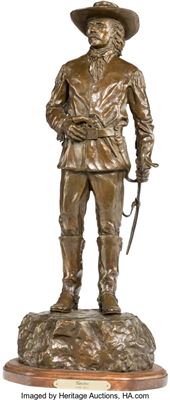 Custer by Juan (Glenn Juandell) Dell - Auction record, sale price, and art valuation. Compare with similar artists and explore comparable artworks.