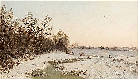 Winter Landscape near Weimar