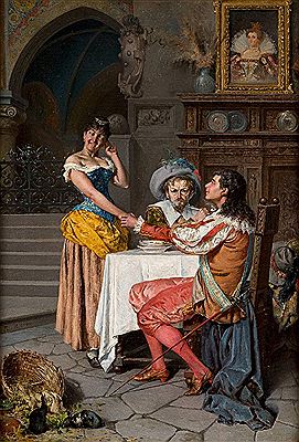 THE OVERTURE by Raffaele Resio - Auction record, sale price, and art valuation. Compare with similar artists and explore comparable artworks.