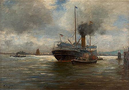 Ships in the harbor