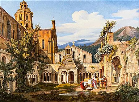 At the Well - ITALIAN FARMERS IN LINGERIE IN ABANDONED KLOSTERGARTEN by Alexander Herrmann - Auction record, sale price, and art valuation. Compare with similar artists and explore comparable artworks.