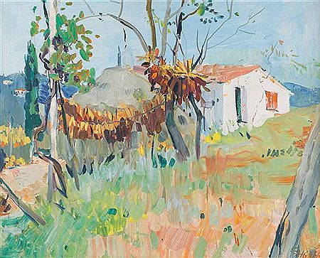'BAUERNHOF BEI AREZZO' by Eduard Aigner - Auction record, sale price, and art valuation. Compare with similar artists and explore comparable artworks.