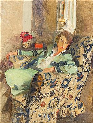 Woman Seated in Interior, 1930