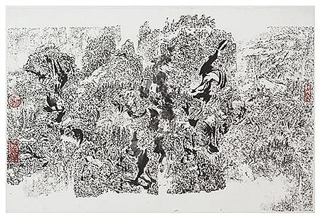 Landscape 2008, 2001 (a pair of works)