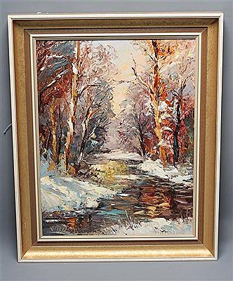 WOODLAND SNOWSCENE