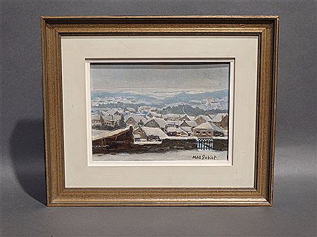 Paysage enneigé by Max Gobiet - Auction record, sale price, and art valuation. Compare with similar artists and explore comparable artworks.