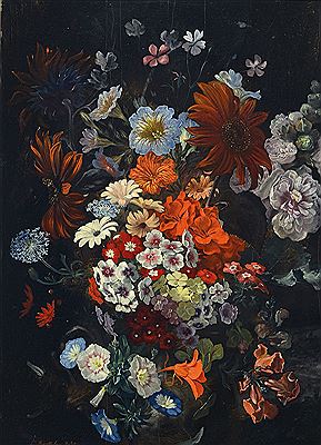 Prachtvolles Blumenstillleben