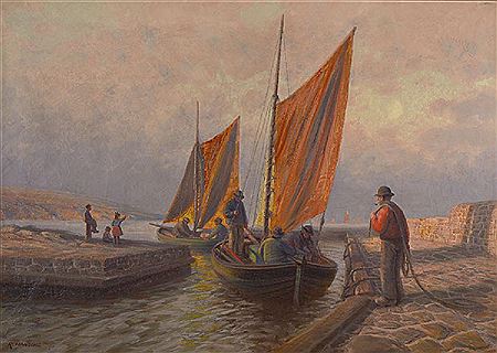 Homecoming fisherman