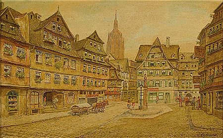 Viewsof Frankfurt: Römer and view of the Paulskirche (2) by Karl Luckhardt - Auction record, sale price, and art valuation. Compare with similar artists and explore comparable artworks.