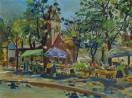 Epresentation of the old Neuenheimer market