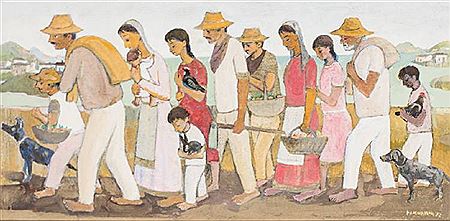 Sample artwork by Fulvio Pennacchi (1905 - 1992), known for paintings - View similar artists and auction records