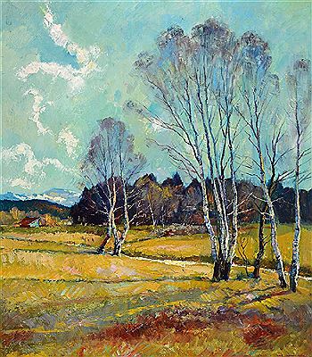 Summer Landscape at Leutstetten