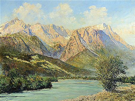 Tyrolean Alps in Summer by Walter Thamm - Auction record, sale price, and art valuation. Compare with similar artists and explore comparable artworks.