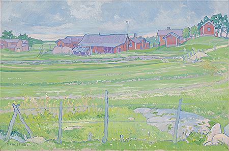 Sample artwork by Bjorn Landstrom (1917 - 2002), known for painting - View similar artists and auction records