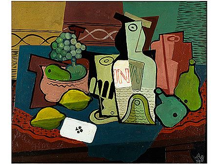 STILLLEBEN MIT KREUZASS, 1927