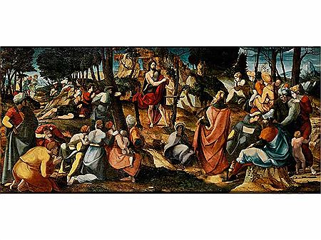 PREDIGT DES JOHANNES BAPTIST by Jan Van Scorel - Auction record, sale price, and art valuation. Compare with similar artists and explore comparable artworks.
