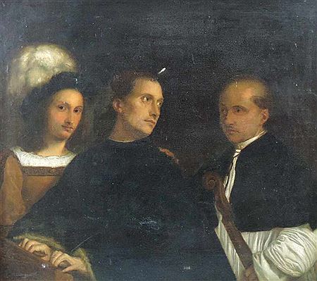 Portrait of three men